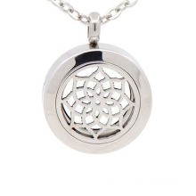 Fashionable 25mm 316l stainless steel perfume essential oil diffuser locket